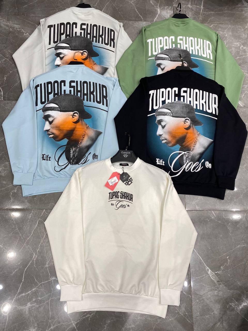 TUPAC SHAKER GOES SW WHOLESALE